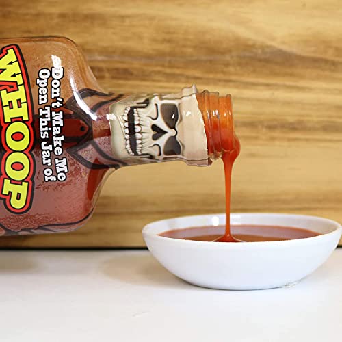 Premium Ghost Pepper Hot Sauce and Carolina Reaper Hot Sauce Gift Set - Packaged in Collectible Figurine Bottles – Perfect for Chicken Wings or a Gift for the Hot Sauce Fanatic - Thumbnail 3
