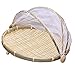 Hemoton Panier de Couverture Alimentaire à La Main Anti-Insectes Fruits Légumes Pain Filet Filet Support de Service Alimentaire avec de La Gaze Anti-Poussière pour La Maison en Plein Air