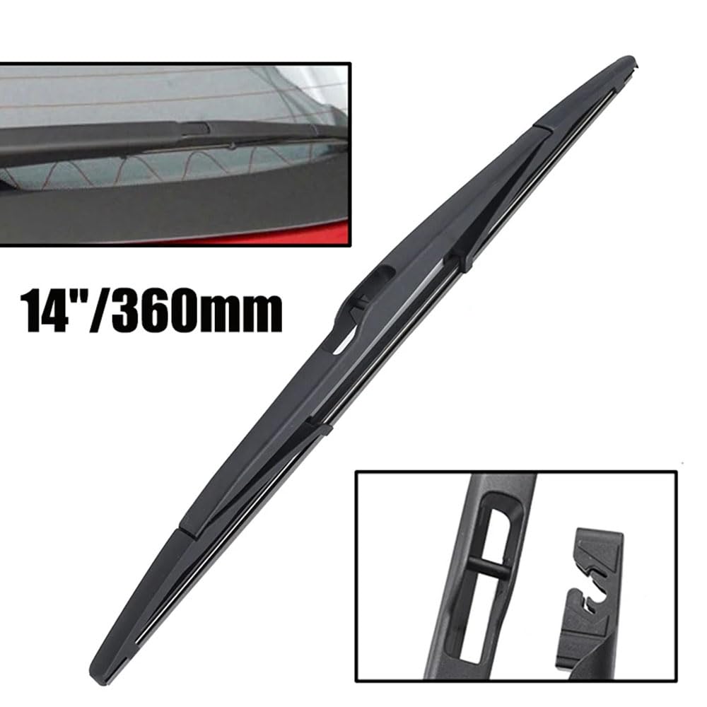 Zestaw wycieraczek przednich tylnych do c4 grand picasso c4 picasso 2006-2008, pióro wycieraczek do czyszczenia szyb gumowych 30 "30" 14