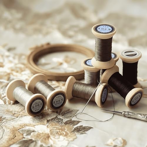Image of Natural 100% Mulberry Handmade Embroidery Silk Thread Silk Floss (23)