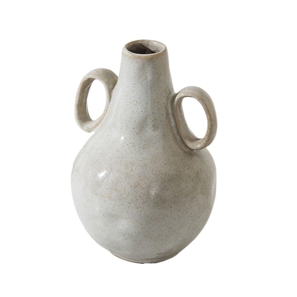 Gfhtrely A Vase Nordic Home Creative Ceramic Dried Flower Vase Home Living Room Desktop Flower Rranging Device Flower Vases