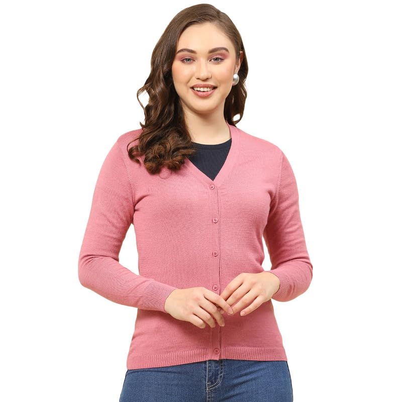 Monte Carlo Womens Solid V Neck Full Sleeve Modal Nylon Casual Sweater (1232738VN) Monte Carlo Womens Solid V Neck Full Sleeve Modal Nylon Casual Sweater (1232738VN)