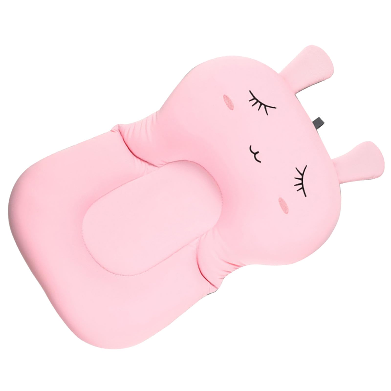 SHOWERORO Cojín De Baño Antideslizante para Bebés Soporte Suave y Cómodo para Recién Nacidos para Ducha y Bañera Color Rosa Princesa
