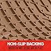 Motor Trend FlexToughXL Floor Mats for Cars Full Set, All-Weather Rubber Automotive Floor Mats, Waterproof Heavy Duty Car Mats, Flexible Floor Liners for Car Truck Van SUV, Car Floor Mats (Beige)