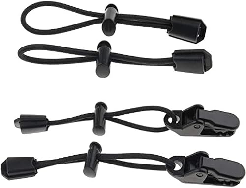 Miniatura 3 de 1 par de mochila ajustable para senderismo, hebilla de fijación de seguridad, cuerda de cuerda para caminar, bastón Alpenstock llevar cordón de