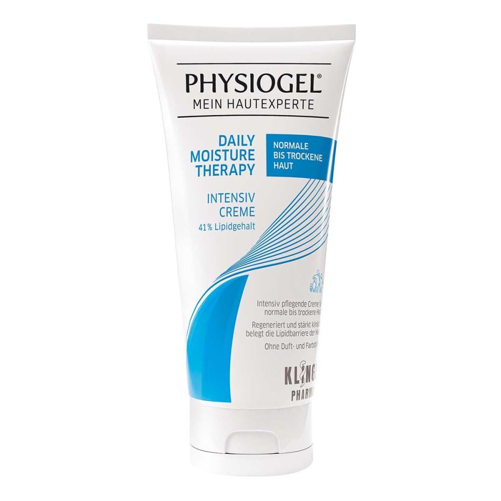 PHYSIOGEL Daily Moisture Therapy intensywny krem 100 ml – regenerujący krem nawilżający do suchej skóry – krem do skóry intensywnie nawilża
