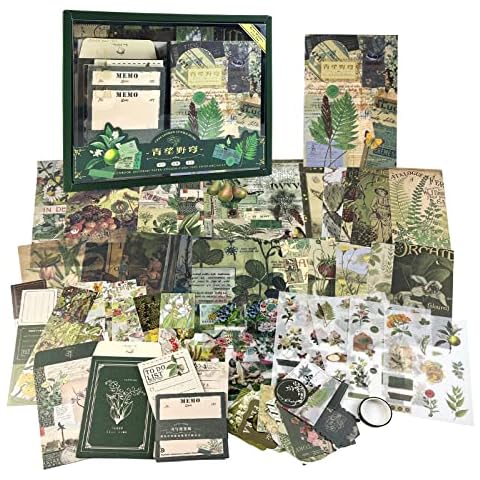 Hlimior Vintage Scrapbook Accessory Set (Color2) Cover