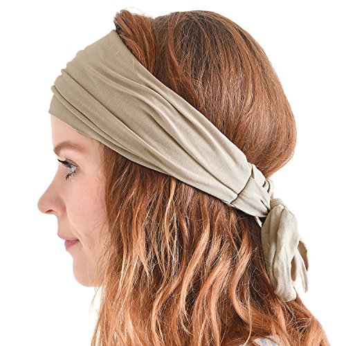 CHARM Japanese Headband Pirate Bandana - Men Ninja Head Wrap Women Hair Band
