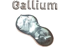 Galio Liquido Puro 10g Galio Metallo 99,99%