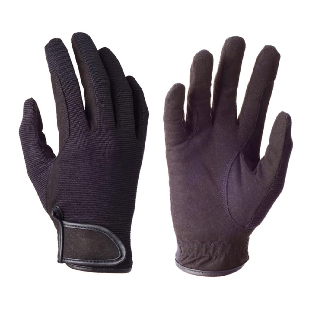 BESPORTBLE Guanti Da Equitazione Formazione Sport All'aperto Cavallo Guanti Neri Adulto Addensare i Guanti Caldi Guanti Invernali Addestramento Equestre Guanti Per L'equitazione Black