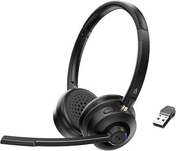 Creative Chat Wireless On-Ear Headset with Noise-Cancelling Boom Mic Creative Chat Wireless On-Ear Headset with Noise-Cancelling Boom Mic