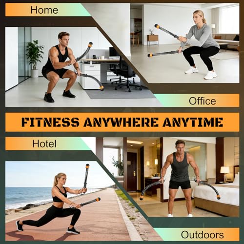 Image of Cordless Battle Ropes, Adjustable Ropeless Battle Ropes for Home Gym