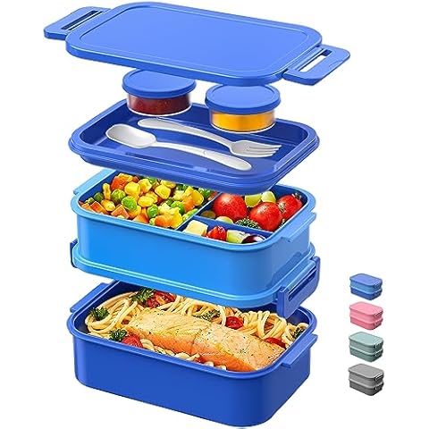 DaCool 74 OZ Stackable Bento Box Cover