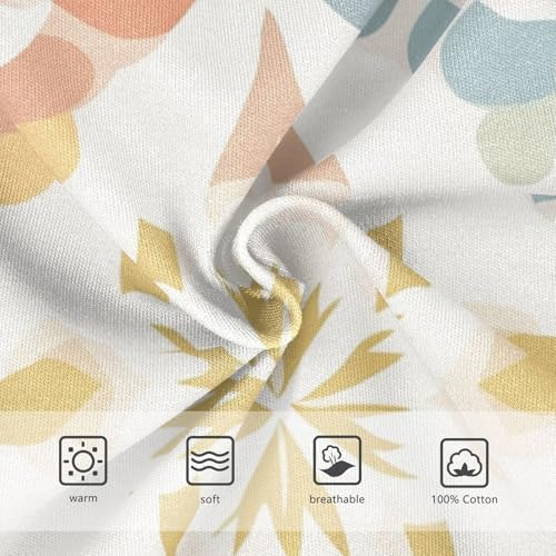 KLL Mandala Lattice Toddler Boys' Comfort Briefs Underwear Breathable Children Undies3