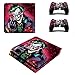 XIANYING Joker Ps4 Slim Decal Cover Protettiva per Pelle Adesiva per Ps4 Slim Console e Controller Adesivi in ​​Vinile