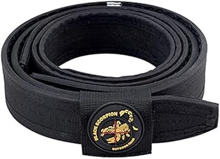 Black Scorpion Outdoor Gear Professional Heavy Duty Competition Belt for IPSC, USPSA, 3 Gun Shooting - Large