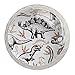 Pomos y Tiradores Infantiles Dinosaurio antiguo Tiradores para muebles cristal Pomo para muebles Tirador de armario 4 piezas para Habitación de Infantil Decoración 3.5×2.8CM