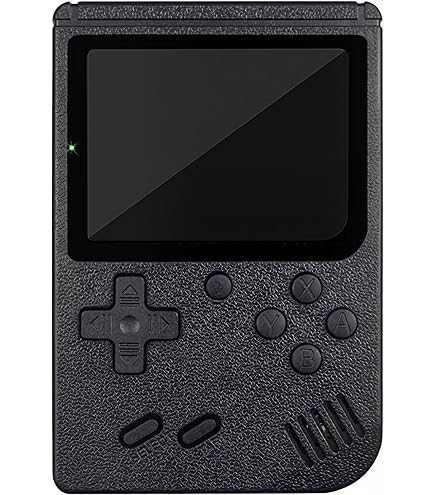 NESSUNO Console Portatile con Giochi Arcade  Mini Console di Giochi Retrò  400 giochi in 1  Portatile ogiochi Classici regalo natale  Super Console Retrò Game per Bambini e Adulti  NERO