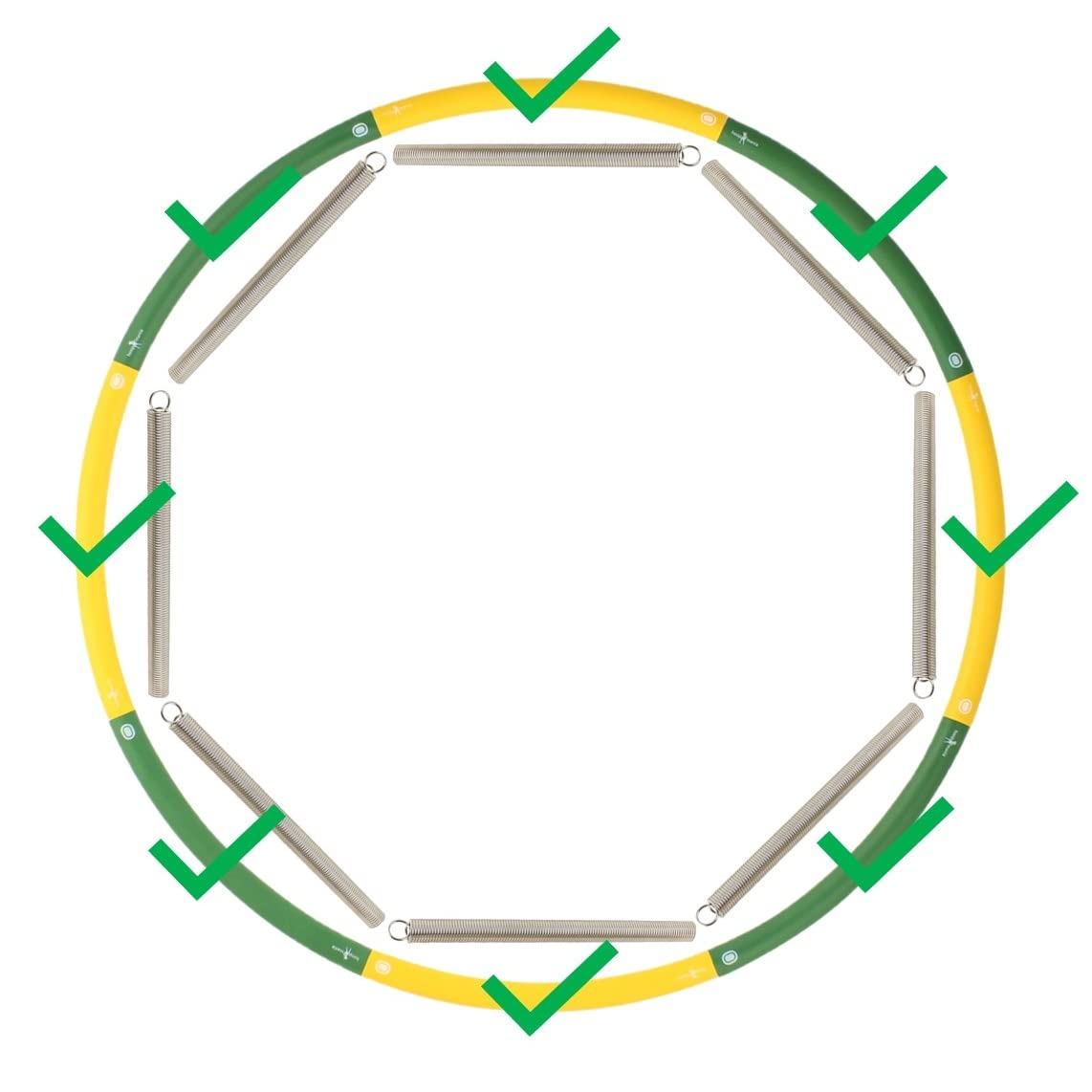 HOOPOMANIA Booster Hula Hoop mit Gewicht - füllbar [0,85 – 2,45 kg] Hula Hoop Erwachsene