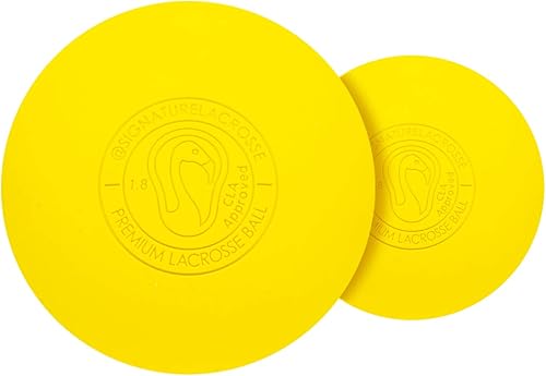 Miniatura 39 de Caja de 120 bolas de lacrosse CLA de alta calidad, color blanco, bolas de lacrosse sin olor químico, herramientas de liberación miofascial, rodillo