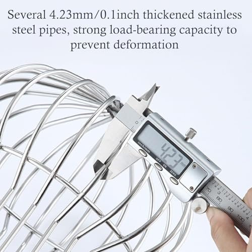 Edelstahl Fallrohrschutz, Dachrinnenschutz, Dachrinnen Fallrohrschutz, Fallrohrs Laubfangsieb, Fallrohrschutz 75 mm, Gutter Guard Strainer, um Moos, Schlamm, Schlamm, Bälle zu Stoppen, Silber (Farbe)