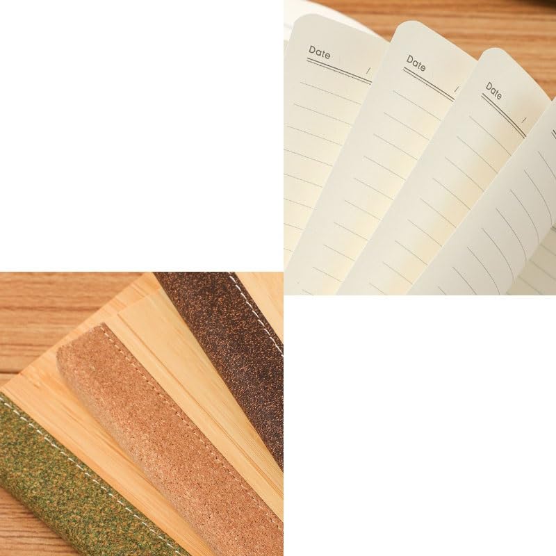 OOAYDYWO Soft Wood Notebook Case Wireless Charging Mouse Pad Business Writing Note Taking Set image 4