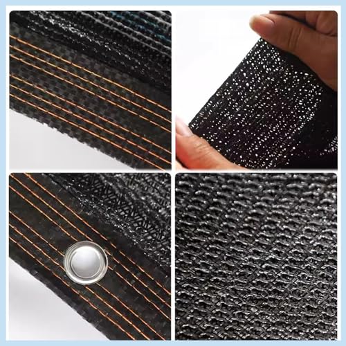 Filet d'ombrage de 5 x 8 m pour terrasse et jardin confort d'été - 3