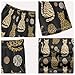Wudan 2 Piece Boys Shorts and Shirt Fashion Teen Boys Swimsuits Leopard Printed Cats Dots 6Y