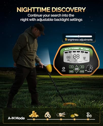 image for RM RICOMAX Metal Detectors for Adults - Professional Gold Detector for