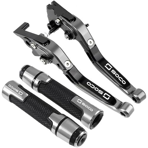 Front Brake Lever Brake Clutch Levers Folding Extendable Aluminum for Super SOCO TC Max/50/Wanderer TS 50 2020 2021 Motorcycle Accessories