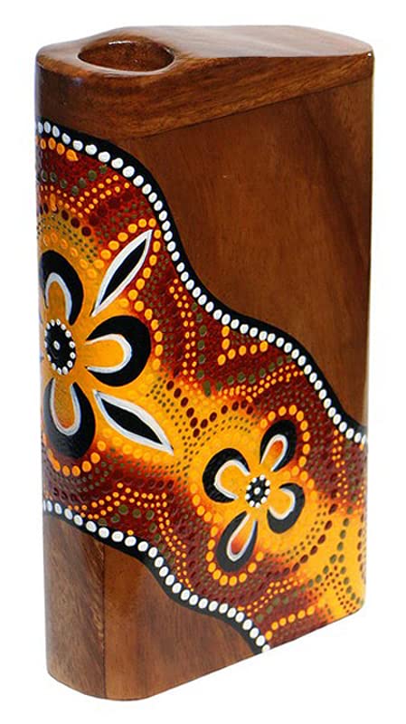 Idée E Didgeridoo Bois Sculpté Main Wogeka - Déco Murale 28cm Idée E Didgeridoo Bois Sculpté Main Wogeka - Déco Murale 28cm