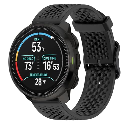 Correas compatibles SUUNTO Race 2, silicona 20mm y 22mm