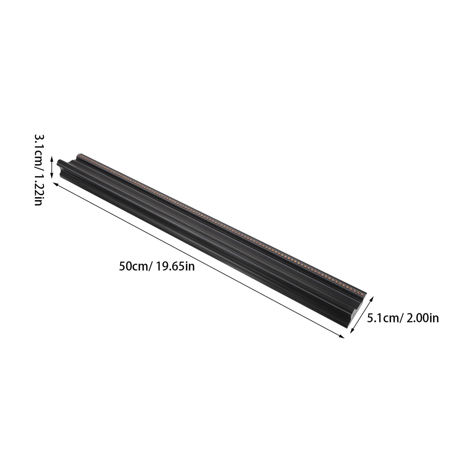 NOLITOY Strisce Decorative per Cornici 4 Pezzi, Modanatura Classica Europea Nera Finitura Retrò per Pittura a Olio, Bordi per Cornice da Parete per Casa, Ufficio e Decorazioni