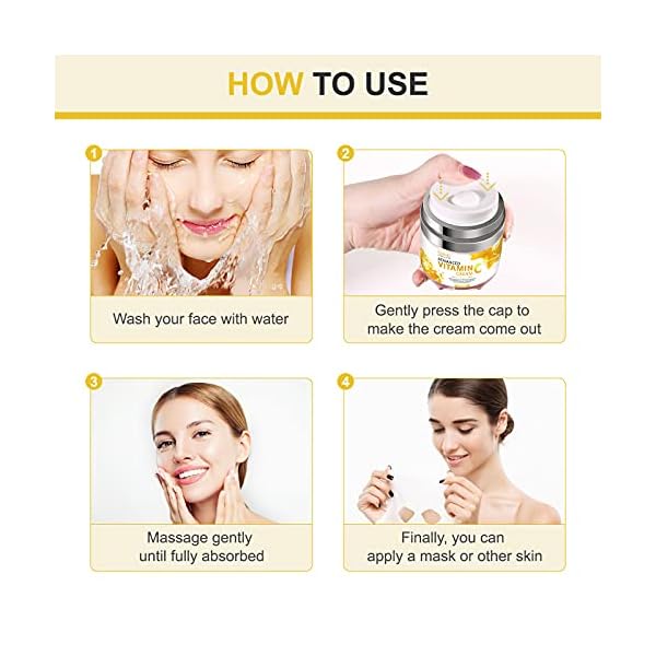 Vitamin-C-Intense-Night-Cream-Daily-Anti-Aging-Moisturizer-Cream-for-Face-Reduce-Appearance-of-Wrinkles-Fine-Lines-dark-circles-17FLOZ Vitamin C Intense Night Cream , Wrinkle Cream for Face with Retinol, Daily Anti Aging Moisturizer Cream for Face…