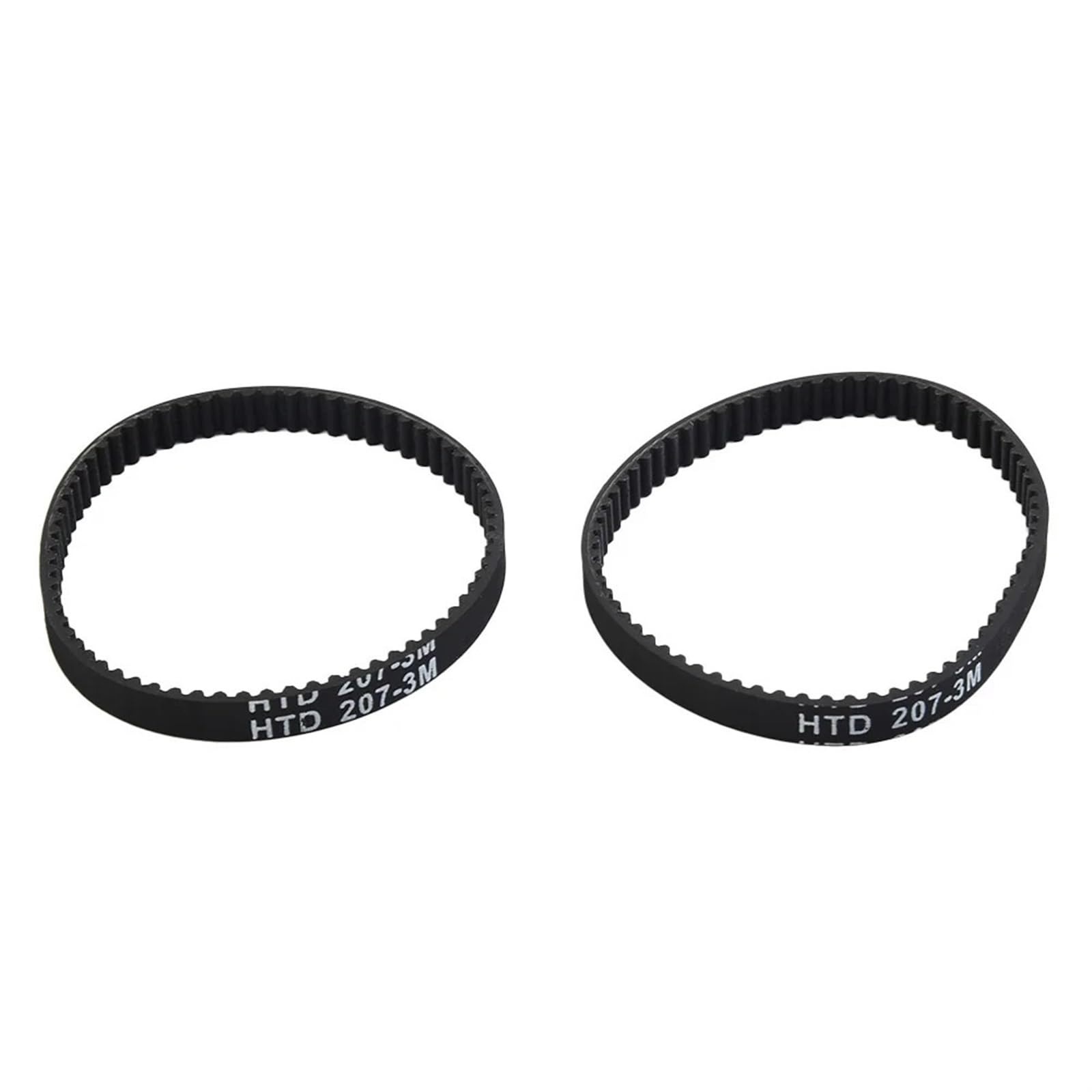 CAXUMO 2 Pcs 3M-207-6 Belts, for SHARK IF200UKT HV300 UK 26 HV292 GUL-TZ, Vacuum Cleaner Robot Cleaning Sweeper Accessories Vacuum Cleaner Drive Belts