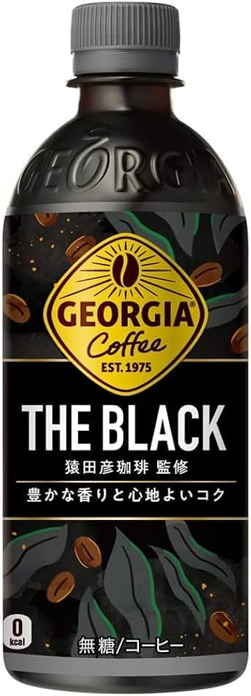 Amazon.co.jp: ジョージア ザ・ブラック 500ml×12本 4902102151566