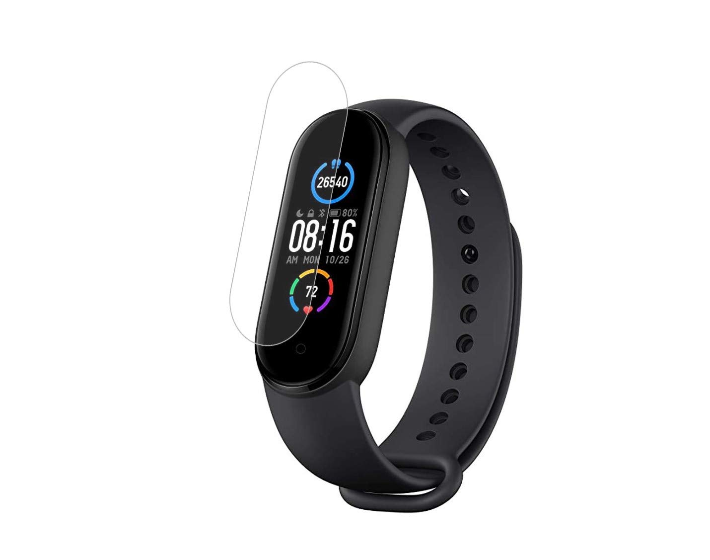 DVTECH Crystal Clear Smart Band Screen Protector for Mi Smart Band 5 (Screen Size : 1.1) (Not a Tempered Glass) (B09P2SHNRB) Amazon Price History, Amazon Price Tracker