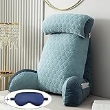 ● Large gamme d'applications : convient pour les dossiers de lit, les chaises de bureau, les chaises d'ordinateur, les canapés, etc. Vous pouvez l'utiliser pour lire, regarder la télévision, jouer, se détendre, etc. Fait également un cadeau parfait, surprenez vos proches avec ce coussin de dossier avec accoudoirs pour toute occasion spéciale, comme la fête des mères, un anniversaire, la Saint-Valentin, un anniversaire ou Noël.