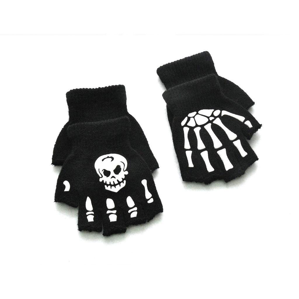 Amazon.com: MinnowXY Toddler Kids Halloween Cosplay Skeleton Skull