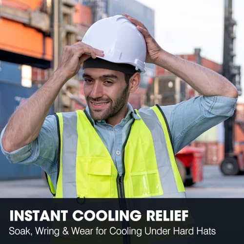 Image of WTACTFUL Cooling Breathable Skull Cap Men Women, Sweat Wicking 1-2-4 Pack | 3D Honeycomb Mesh Lightweight Moisture-Wicking Thin Summer Beanie Head Cover Cap Under Helmet Liner Hard Hat Gym Running