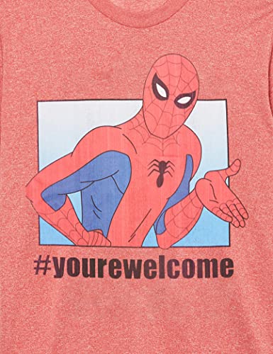 T-shirt Marvel Little Big Classic garçon en coton à manches courtes