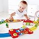 Hape 3826 Regenbogen-Puzzle Eisenbahnset, E3826, Mehrfarbig, Einheitsgröße