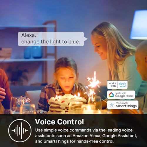 Kasa Multicolor Dimmable Wi-Fi Smart Bulb, A19, KL125 - image 8