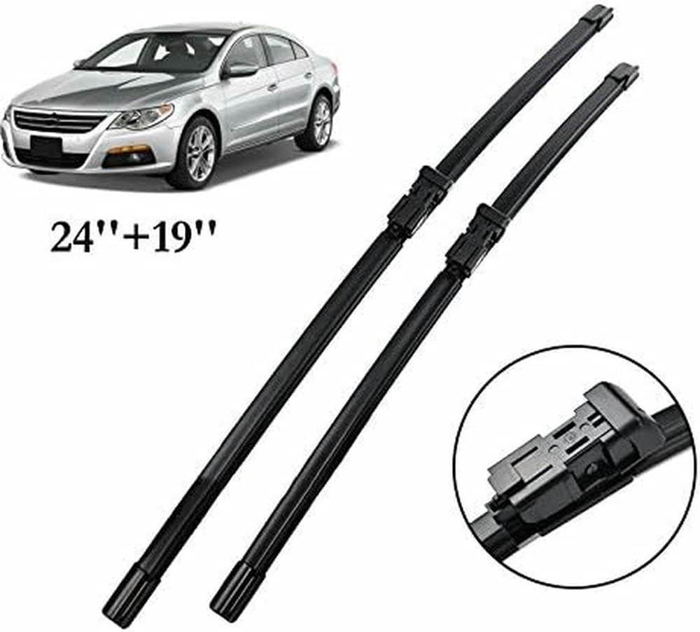 Escobillas limpiaparabrisas Delanteras JUWENFF para VW Passat CC 2008-2011, limpiaparabrisas para Coche, limpiaparabrisas, Ventana de Coche
