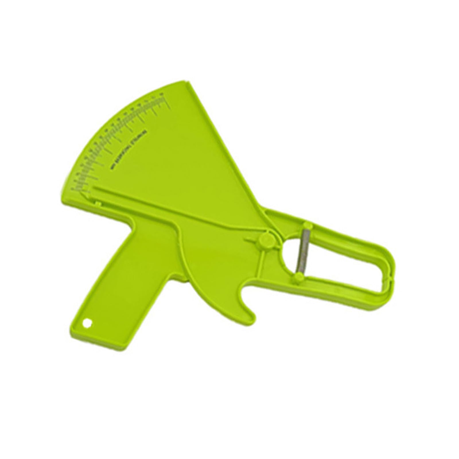 Alloneslife Green Accuracy Body Fat Caliper Skin Fold Caliper Tool For Accurate Fitness Measurement With Easy To Read Scale Not Intrusive Fat Tester
