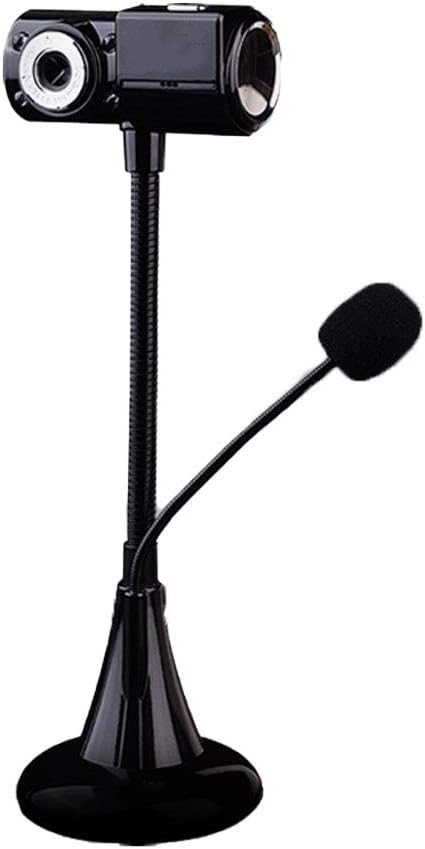 ARCH HD Video Camera Desktop with Built-in Microphone,Computer Desktop HD Streaming Camera, for Online Class Exams, Video Conferencing (Color : Black)