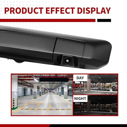 Image of Nakkaa Tailgate Handle Rear View Backup Camera Compatible with Tacoma 2005-2014 Tailgate Door Handle with Replacement Parking Cameras 6909004020