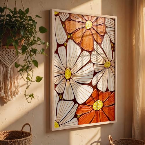 Image of kotart Aesthetic Art Home Decoration Painting | Paintings With Frame For Living Room Bed Room Hotel Wall Decor Digital Reprint (14X20 inch)