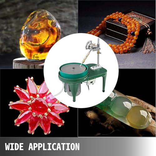 Machine à facette de gemm 8" pour polissage et coupe du jade