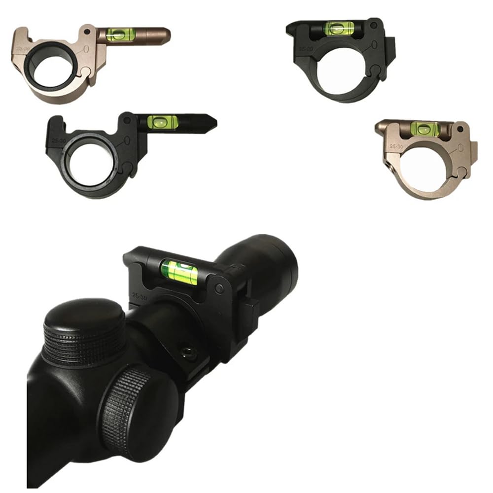 Livello ottico a bolle per anelli con fucile da 25,4 / 30 mm
